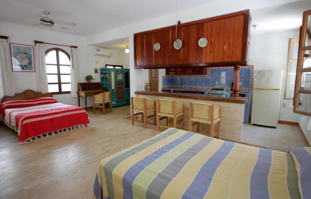 Tabachin Del Puerto Pansiyon Brisas de Zicatela Dış mekan fotoğraf
